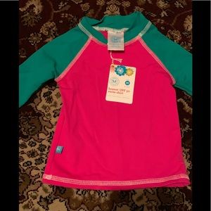 UV infant rash guard 6-12 mo